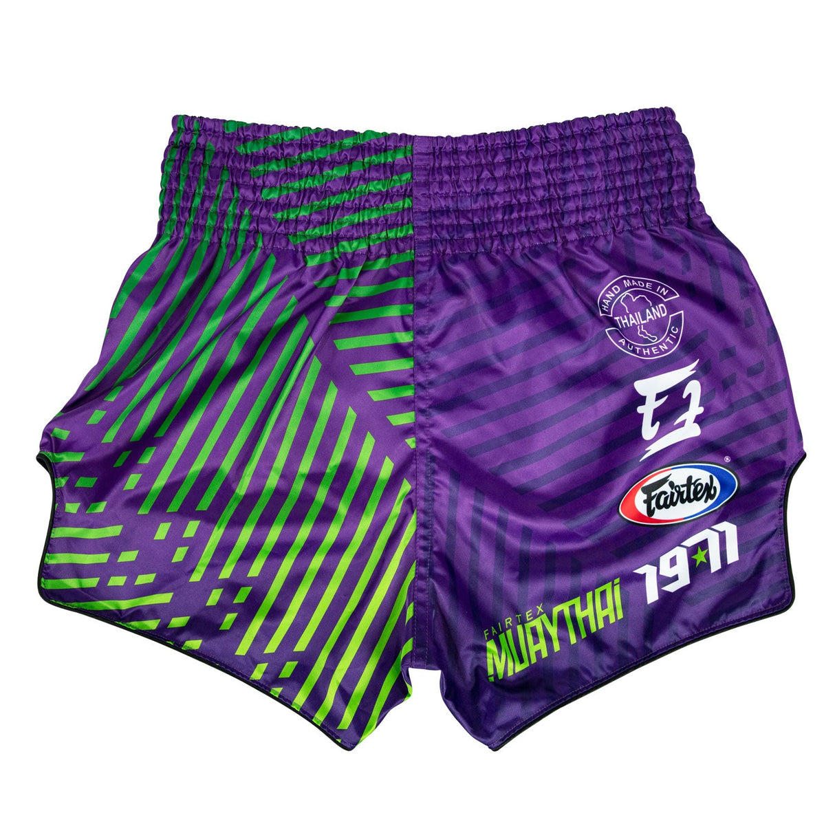 BS1922 Fairtex Racer Muaythai Shorts Purple