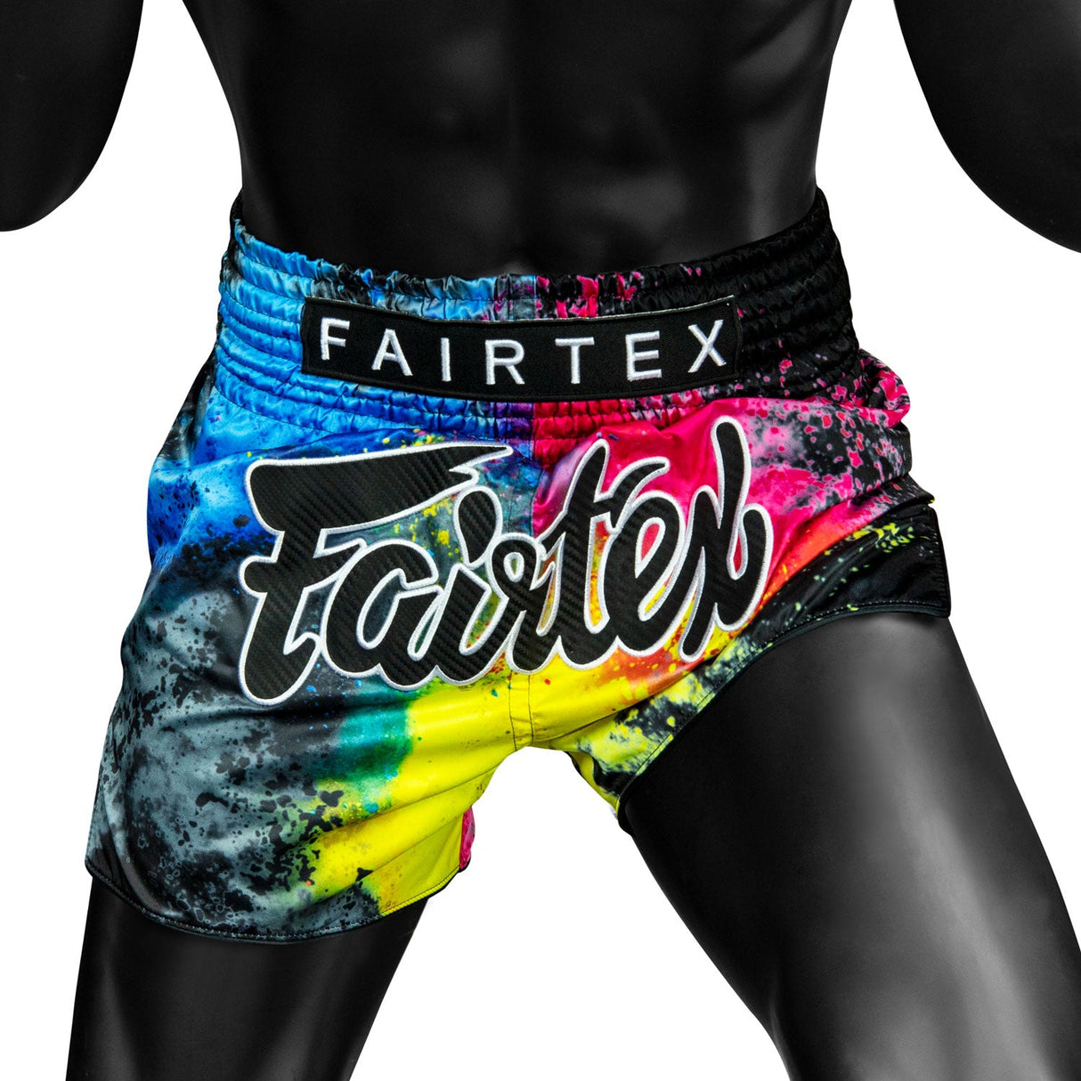 BS1938 Fairtex Acid Jazz Black Muaythai Shorts