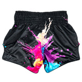 BS1940 Fairtex Funky Soul Black Muaythai Shorts