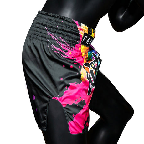 BS1940 Fairtex Funky Soul Black Muaythai Shorts