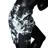 BS1949 Fairtex Grunge Black Muaythai Shorts
