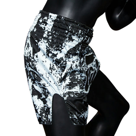 BS1949 Fairtex Grunge Black Muaythai Shorts