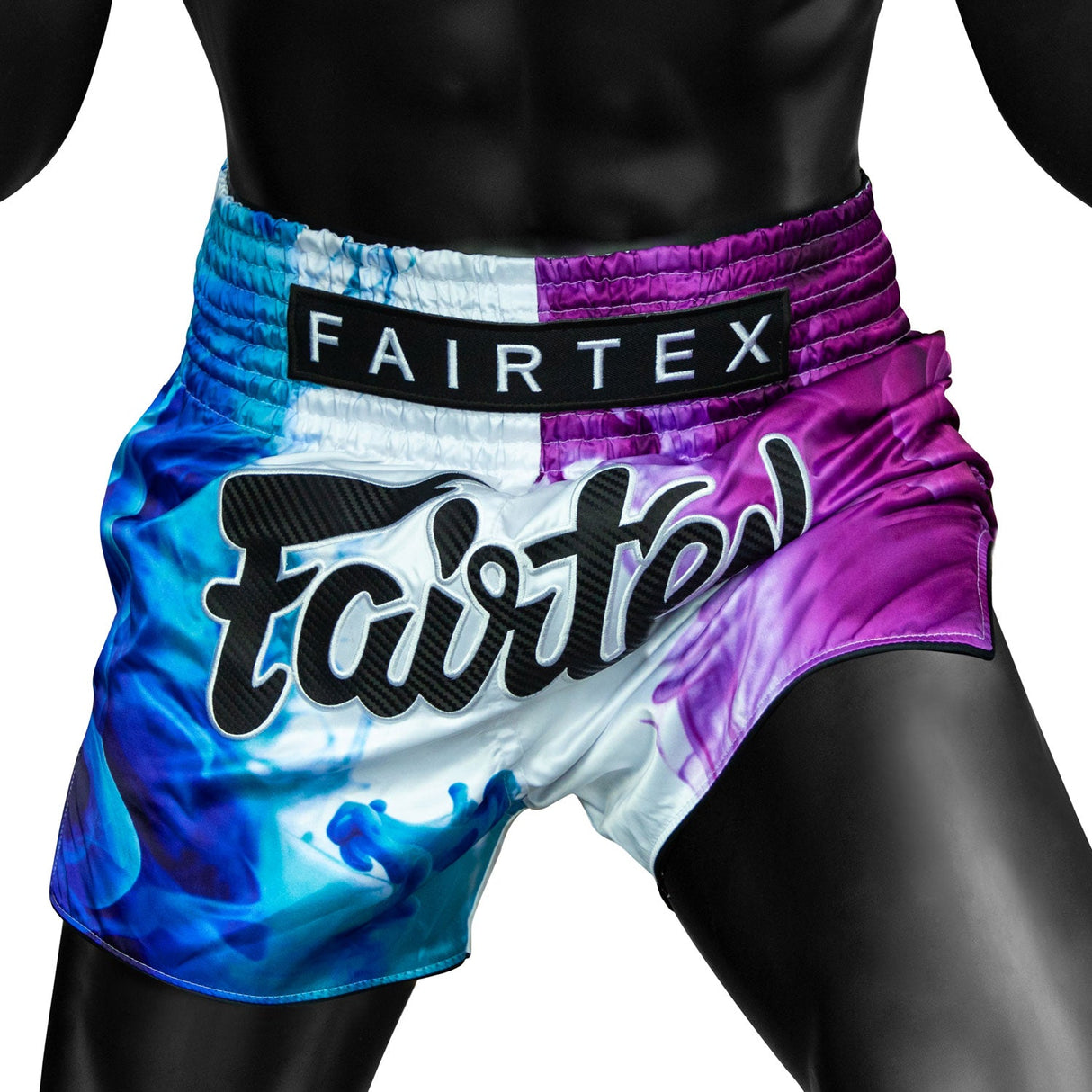 BS1950 Fairtex White Tech House Muaythai Shorts