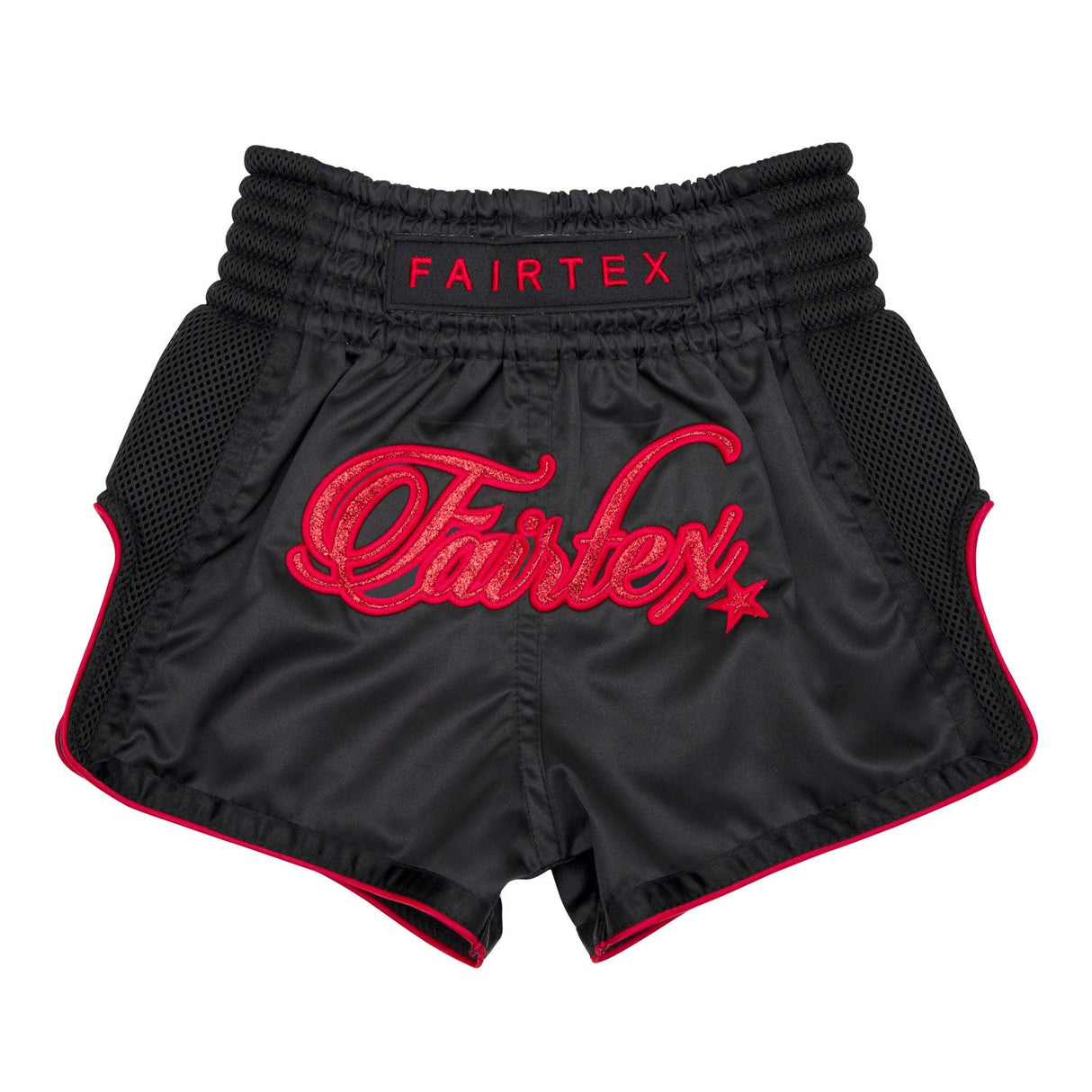 BSK2104 Fairtex Kids Muaythai Shorts Midnight Red