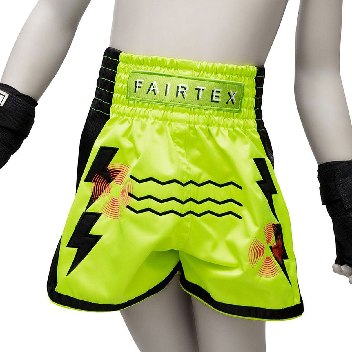 BSK2105 Fairtex Kids Muaythai Shorts Sonar