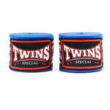 Twins Special CH2 5m Cotton Handwraps - Blue Striped