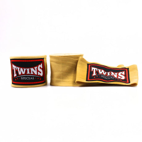 Twins Special CH5 4.5m Elastic Handwraps - Gold