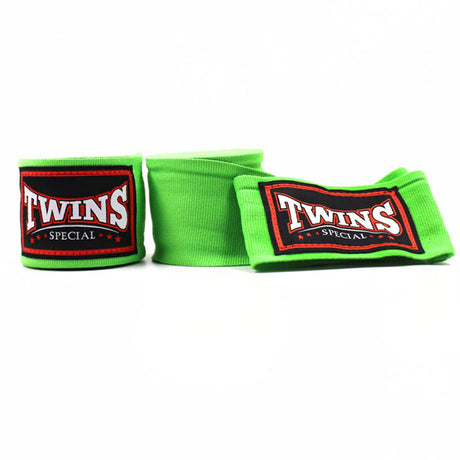 Twins Special CH5 4.5m Elastic Handwraps - Green
