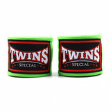 Twins Special CH5 4.5m Elastic Handwraps - Green