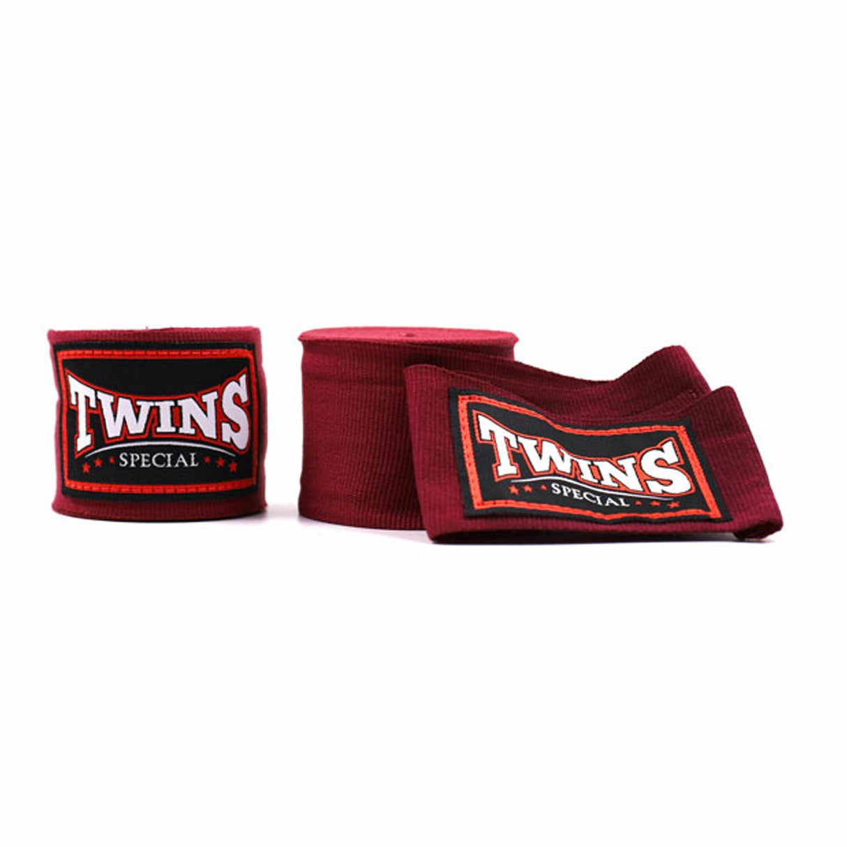Twins Special CH5 4.5m Elastic Handwraps - Maroon