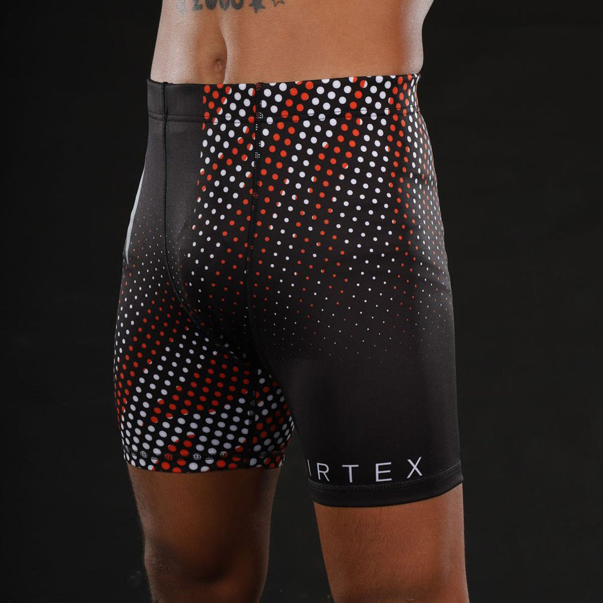 CP9 Fairtex Mens Vale Tudo Shorts Black-Orange