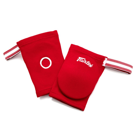 EBE1 Fairtex Competition Elbow Pads Red
