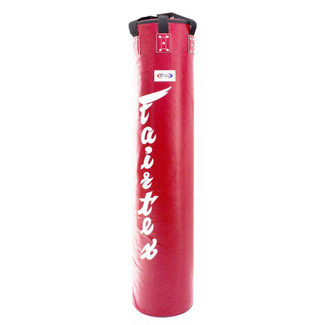 HB6 Fairtex Red 6ft Muaythai Banana Bag (FILLED) - Gymzey.com