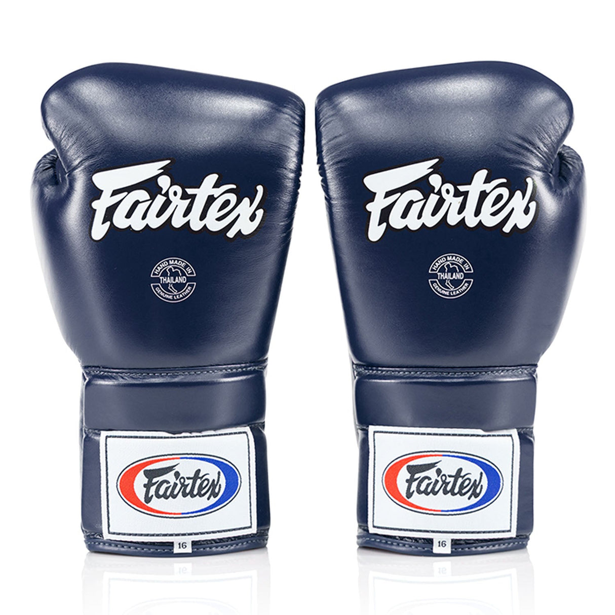 Fairtex BGL3 Lace-up Sparring Gloves - Blue