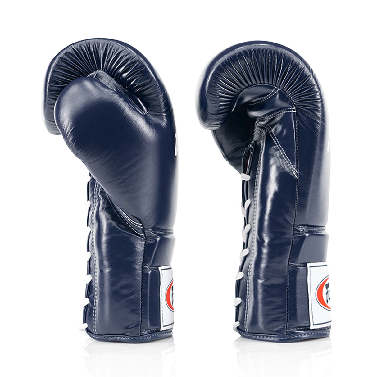 Fairtex BGL3 Lace-up Sparring Gloves - Blue