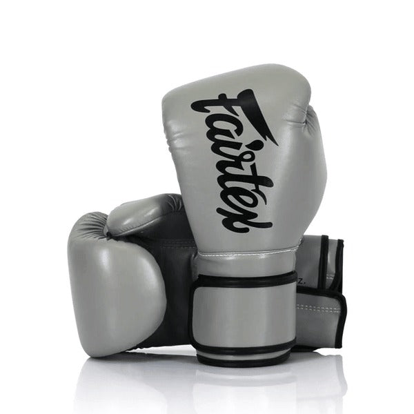 Fairtex BGV14 Microfibre Boxing Gloves - Grey