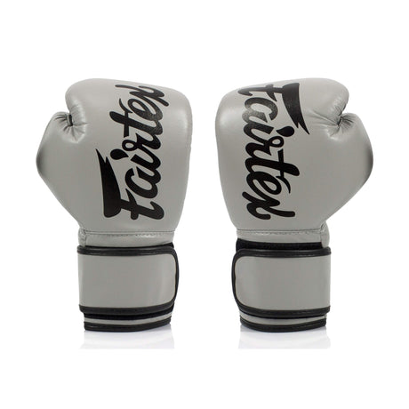 Fairtex BGV14 Microfibre Boxing Gloves - Grey