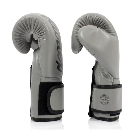 Fairtex BGV14 Microfibre Boxing Gloves - Grey