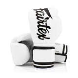 Fairtex BGV14 Microfibre Boxing Gloves - White