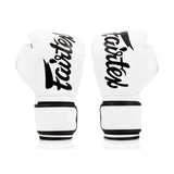 Fairtex BGV14 Microfibre Boxing Gloves - White