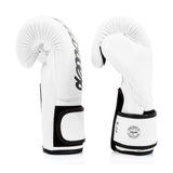 Fairtex BGV14 Microfibre Boxing Gloves - White