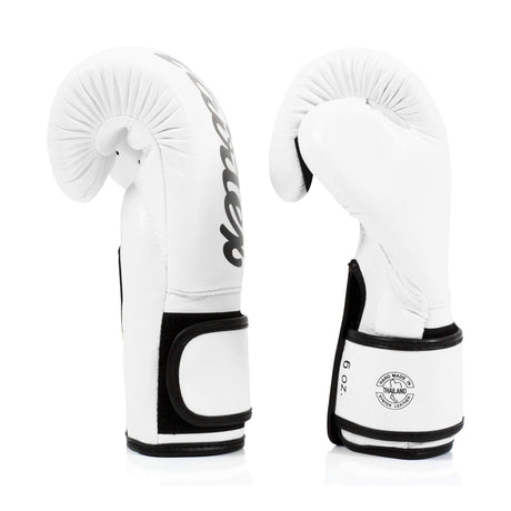 Fairtex BGV14 Microfibre Boxing Gloves - White