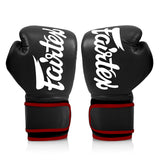 Fairtex BGV14 Microfiber Gloves Black Red