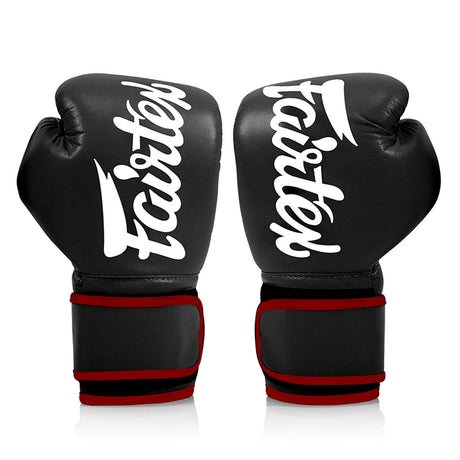 Fairtex BGV14 Microfiber Gloves Black Red