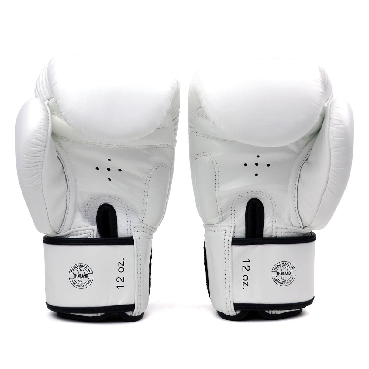 Fairtex BGV19 Deluxe Tight-Fit Boxing Gloves - White