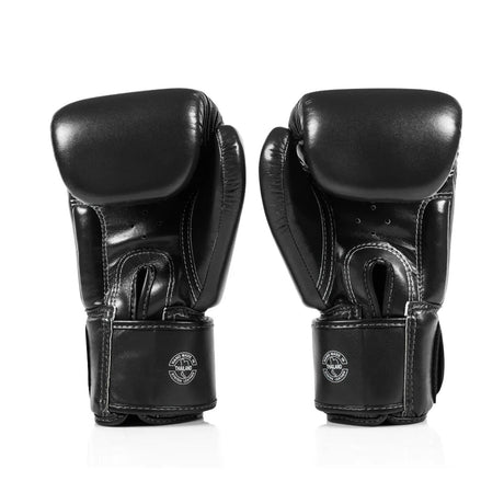 Fairtex BGV1C-PLUS Microfibre Boxing Gloves - Black