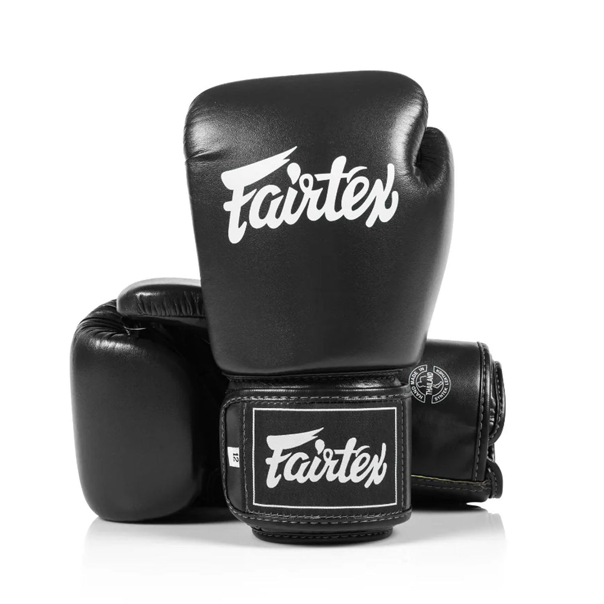 Fairtex BGV1C-PLUS Microfibre Boxing Gloves - Black