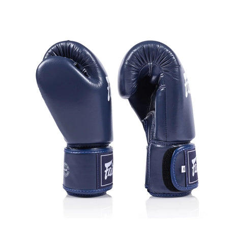 Fairtex BGV1C-PLUS Microfibre Boxing Gloves - Blue