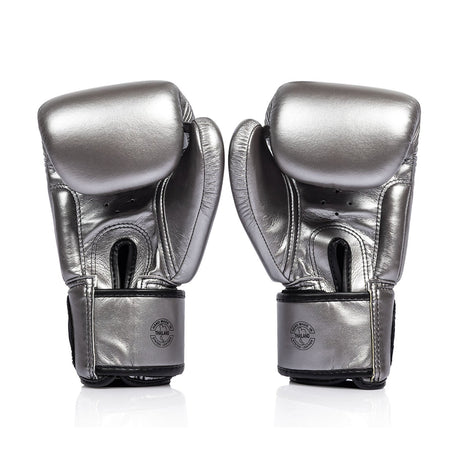 Fairtex BGV1C-PLUS Microfibre Boxing Gloves - Gun Metallic
