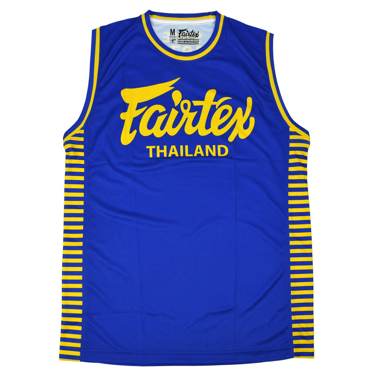 Fairtex MTT42 Tank Top - Blue-Yellow