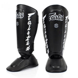 Fairtex SP7 Twister Detachable Shin Guards - Black