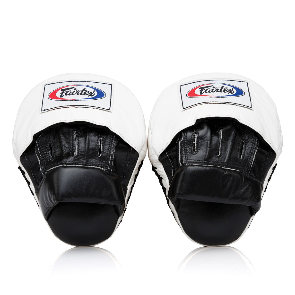 FMV9 Fairtex Contoured Focus Mitts Black-White