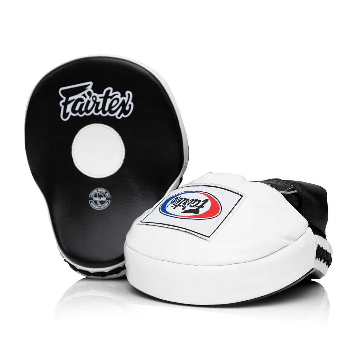 Fairtex FMV9 Contoured Focus Mitts Black-White