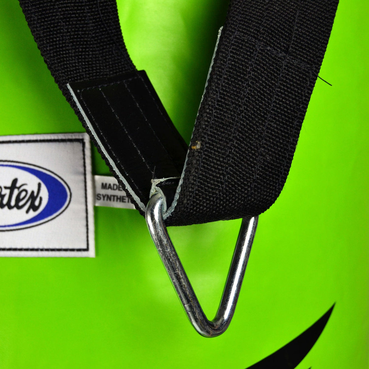 HB6 Fairtex 6ft Muaythai Banana Bag Lime Green (FILLED)
