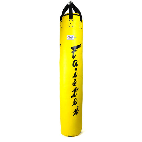 HB6 Fairtex 6ft Muaythai Banana Bag Yellow (UN-FILLED)