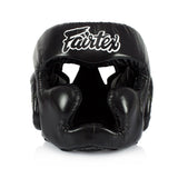 HG13 Fairtex Diagonal Vision Sparring Headguard Black