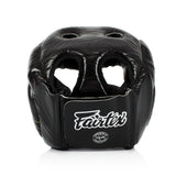 HG13 Fairtex Diagonal Vision Sparring Headguard Black