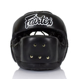 HG14 Fairtex Full Face Protector Headguard Black