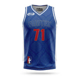 JS19 Fairtex Basketball Jersey Blue