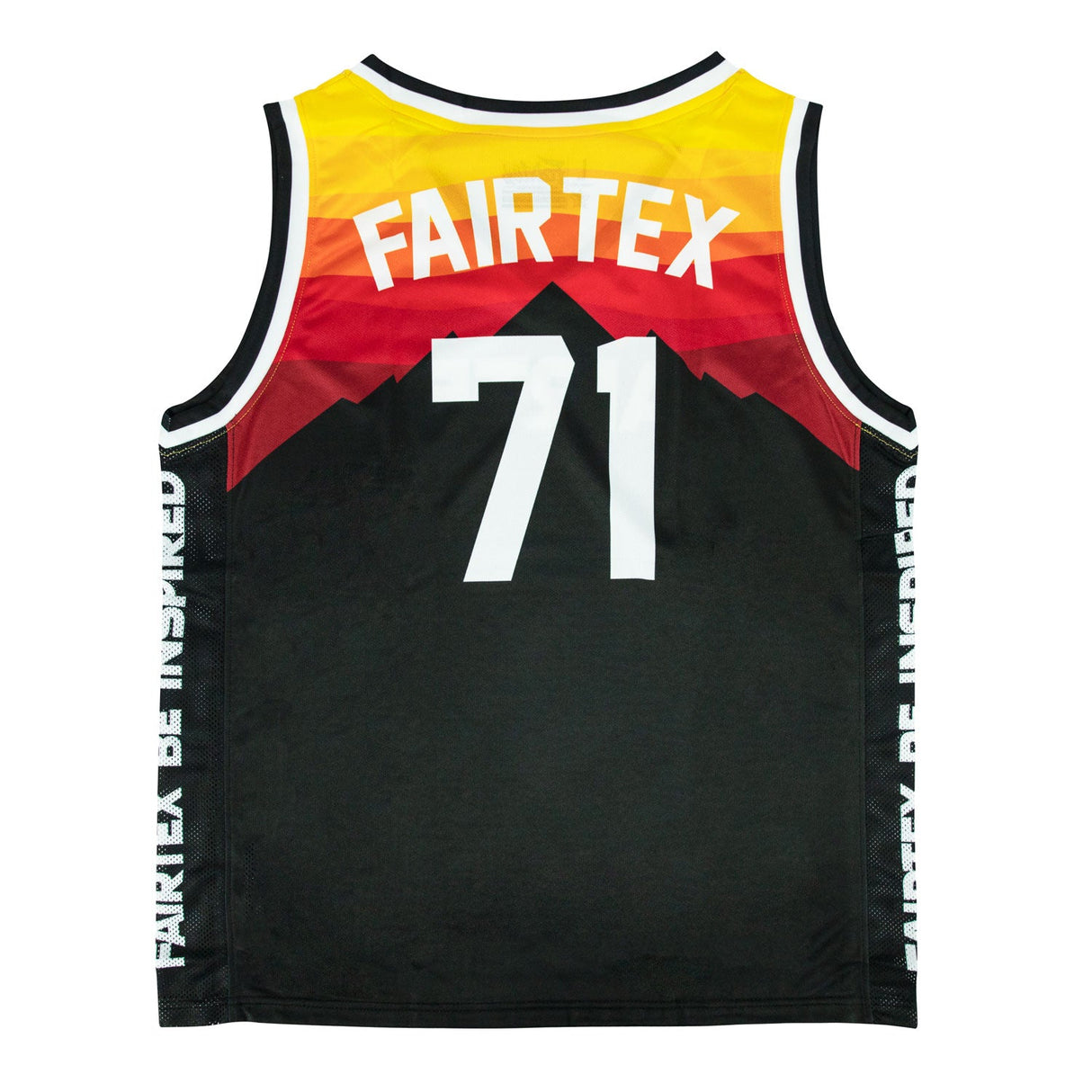 JS26 Fairtex Basketball Jersey Black-Orange