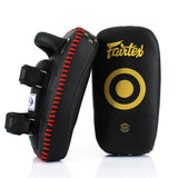 KPLC5 Fairtex Microfibre Thai Kick Pads Black