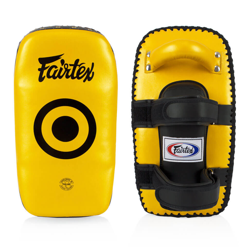 Fairtex KPLC5 Light Weight Thai Kick Pads Gold