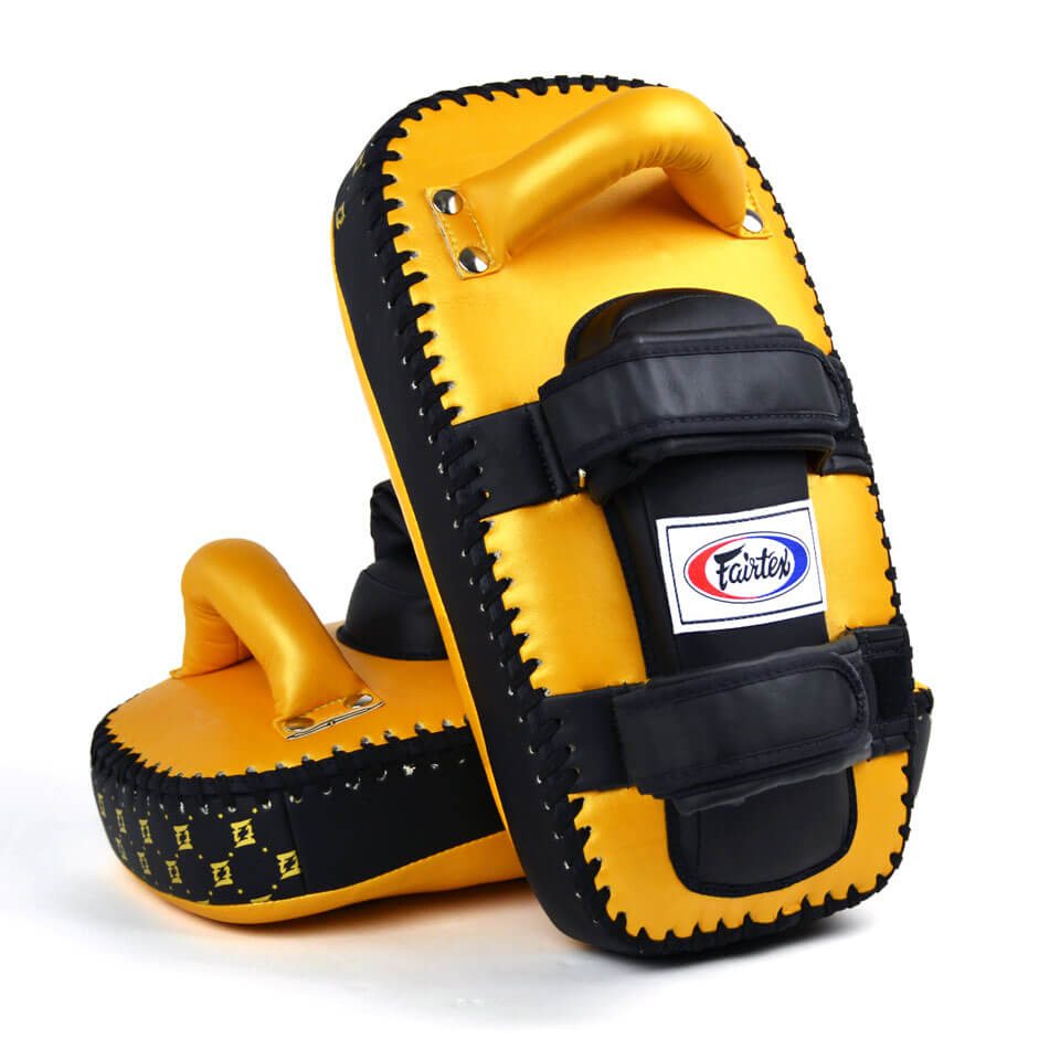 Fairtex KPLC5 Light Weight Thai Kick Pads Gold