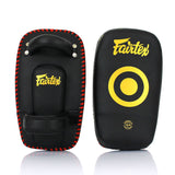 KPLC6 Fairtex Microfibre Thai Kick Pads Small Black