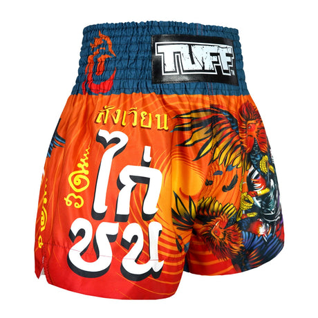 MS676 TUFF Muay Thai Shorts Lethwei Rooster