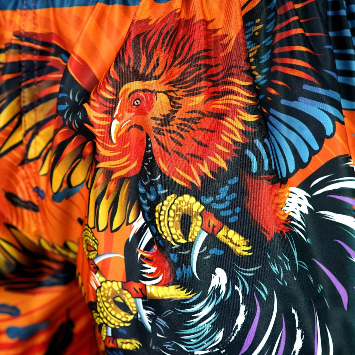 MS676 TUFF Muay Thai Shorts Lethwei Rooster